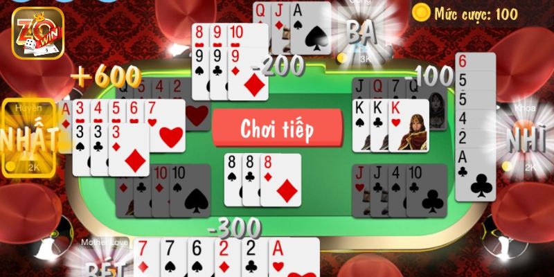 Tạo bộ phỏm một cách hợp lý