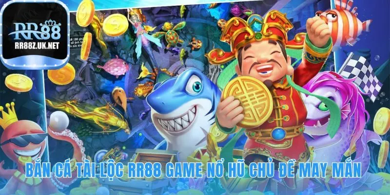 Game bắn cá tài lộc làm nổi bật chủ đề thịnh vượng 3D